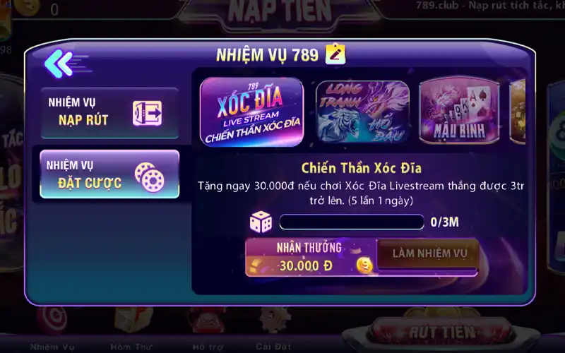 Cách tham gia khuyến mãi VIP 789Club