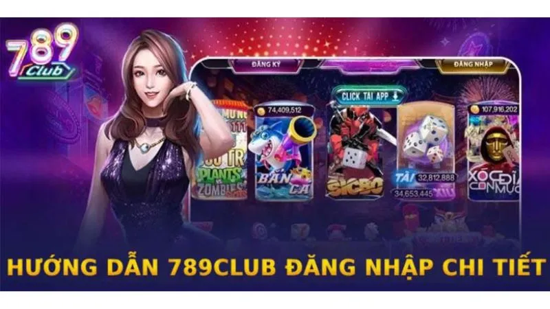 Thao tác đăng nhập 789Club với 3 bước nhanh chóng