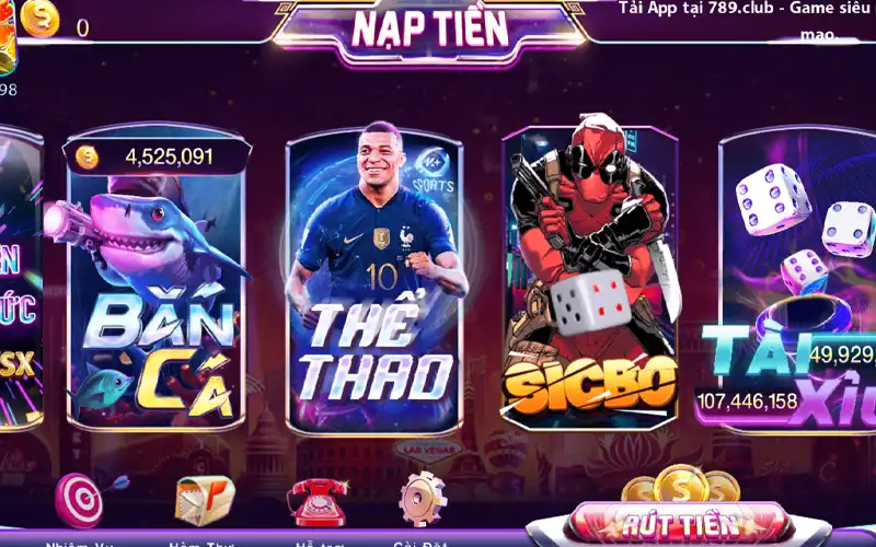 789Club - Nền tảng giải trí đa dạng và đẳng cấp